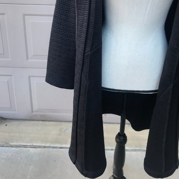 Gorgeous Designer Ubu Black Jacket Coat Medium - Picture 7 of 13